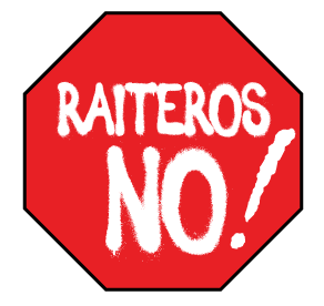 Raiteros No! Logo